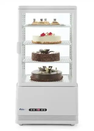 Betrouwbaar Arktic Horeca Koelvitrinekast wit 68 l 230V 170W