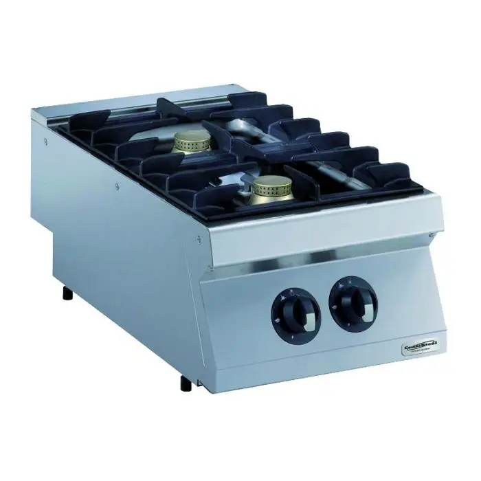HorecaTraders Horeca Kookunit Gas 2 branders | 11KW Express Levering