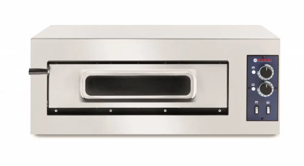 Gecertificeerd Hendi Horeca Pizzaoven | 5000 Watt | 2 Pizza's