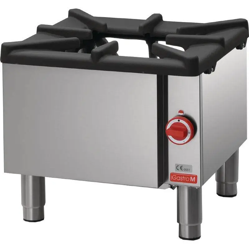 Bestel Nu Gastro-M Horeca RVS Gasbrander | 8,8kW
