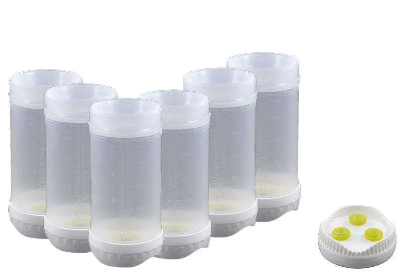 Horeca Traders Doseerfles - 473ml - Set van 6 stuks - Triple Valve - FFO-5223-000 Direct Verzonden