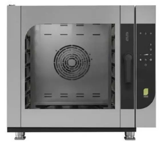 HorecaTraders Combisteamer | Grijs | BASIC Touch Screen | 89 x 79,5 x 72cm Direct Verzonden