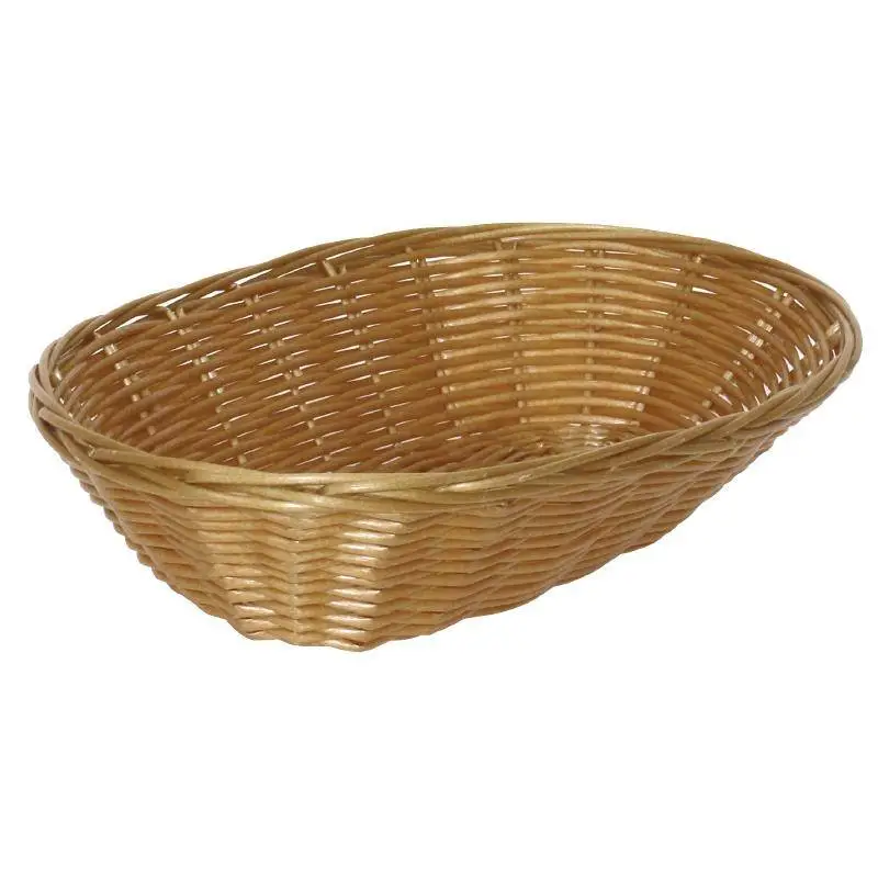 HorecaTraders Ovaal Tafelmandje | 23 x 15 x 7 cm (6 stuks) Gereduceerde Prijs
