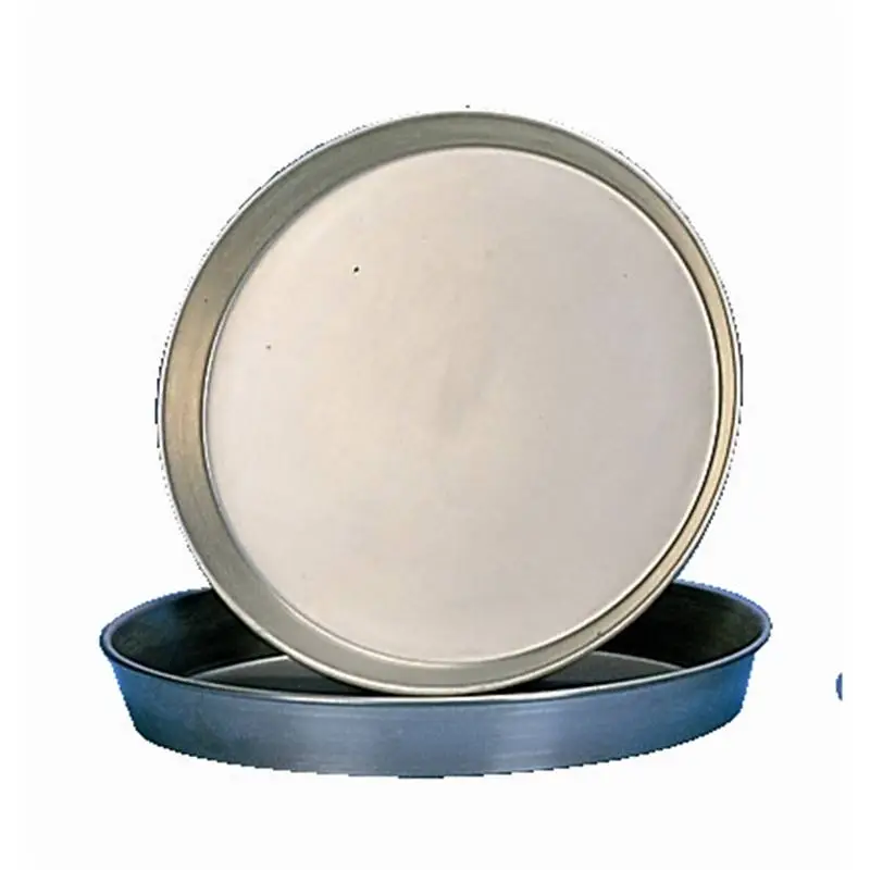 HorecaTraders Pizzapan Stevig Staal | 25,5cm Rechtstreeks Van De Fabrikant