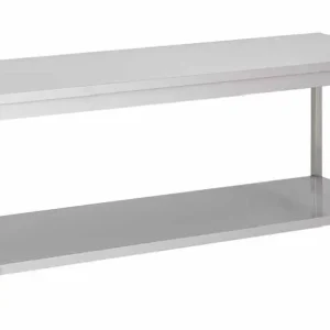 Populair HorecaTraders Professionele RVS Werktafel | 260 x 90 x 70 cm
