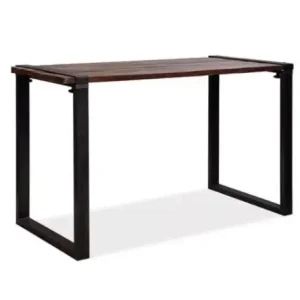 Beste Prijs HorecaTraders Tafel Bruin-Zwart Hardhout Hoog | 180x80x(h)110cm