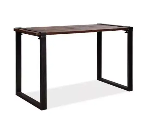 Beste Prijs HorecaTraders Tafel Bruin-Zwart Hardhout Hoog | 180x80x(h)110cm