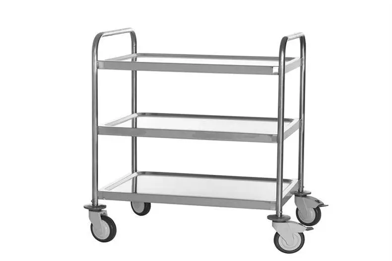 HorecaTraders Serveerwagen GELAST - 80x58x96 cm Veilige Betaling