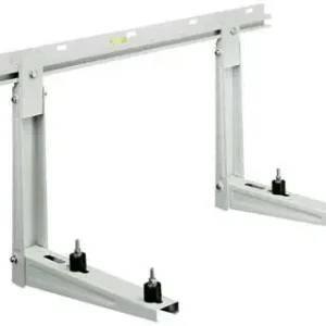 HorecaTraders Ms219 muurkonzole gelakt + traverse - 550x375x1000mm - 70+70kg Koopje