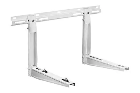 HorecaTraders Ms220 muurkonzole gelakt + traverse - 465x375x800mm - 70+70kg Superprijs