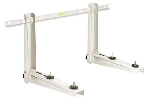 HorecaTraders Ms230 muurkonzole gelakt + traverse - 420x375x800mm - 70+70kg Laatste Kans