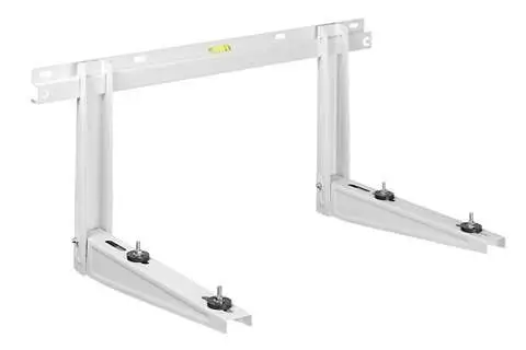 HorecaTraders Ms253 muurkonzole gelakt + traverse - 465x375x800mm - 70+70kg Exclusieve Aanbieding