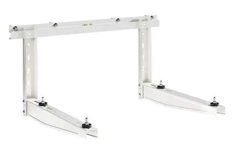 Op = Op HorecaTraders Ms258 muurkonzole gelakt + traverse - 650x420x800mm - 70+70kg