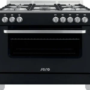 Saro Multifunctionele Kooktoestel Gas Oven | 5 Pits - Zwart Alleen Vandaag