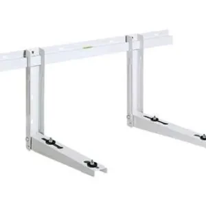 Koop Online HorecaTraders Muurkonzole gelakt | met traverse | 420x400x800mm | 60+60kg
