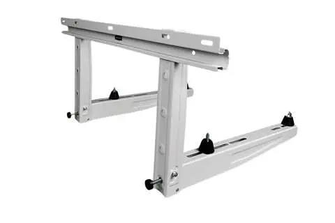 HorecaTraders Muurkonzole gelakt - met traverse - 465x375x800mm - 70+70kg Populair