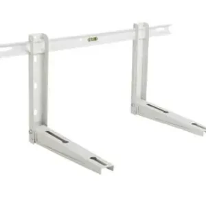 HorecaTraders Muurkonzole gelakt | met traverse | 550x400x800mm | 80+80kg Meest Verkocht