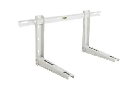 HorecaTraders Muurkonzole gelakt | met traverse | 550x400x800mm | 80+80kg Meest Verkocht