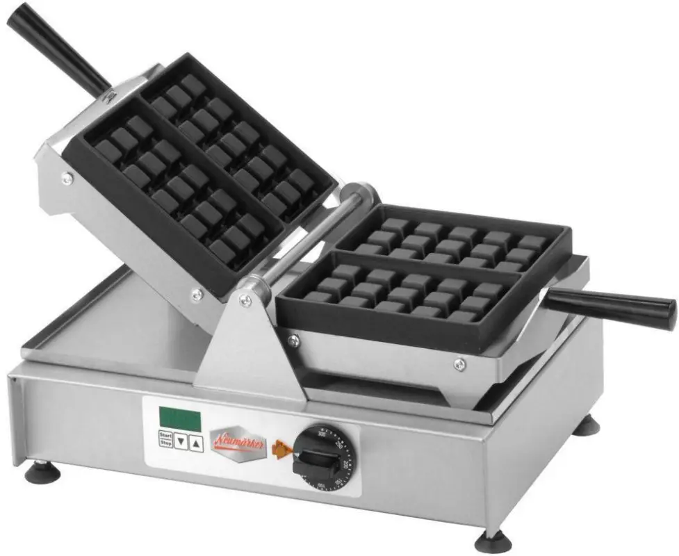 Weekendaanbieding HorecaTraders Draaibaar Brussels Wafelijzer 2kW