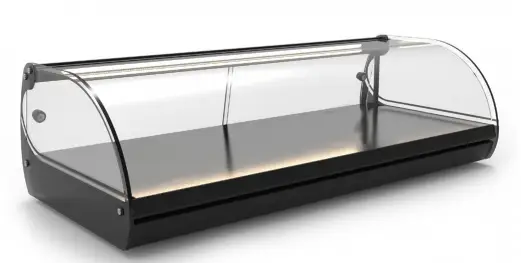 Bestel Nu HorecaTraders Neutrale vitrine | Beschikbaar in 4 maten | LED verlichting