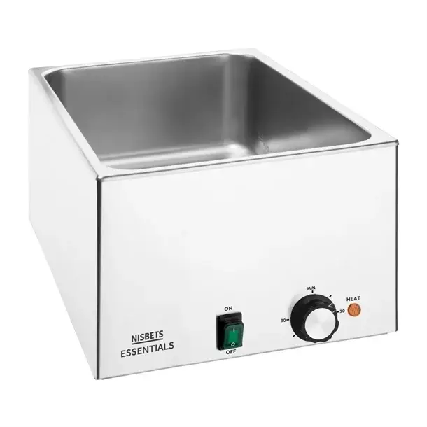 HorecaTraders Essentials Bain Marie | 21L | RVS | 32,7(h) x 64,5(b) x 43,2(d)cm Shop Nu