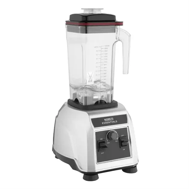 HorecaTraders Essentials blender | RVS | 1,6L | 48,5(b) x 36,2(d) x 31,3 (h)cm Goedkoop