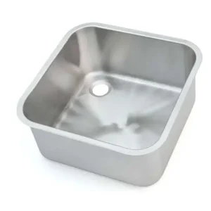 HorecaTraders RVS Inlasspoelbak | Clouded Scotch Brite | 450x450x300mm Finale Uitverkoop