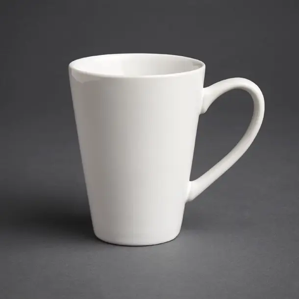 Fabrieksprijs Olympia Cafe latte bekers | wit | 340ml | 12 stuks