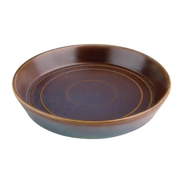 Laatste Versie Olympia Cavolo platte ronde diepe borden | Ø22cm | iriserend | 4 stuks