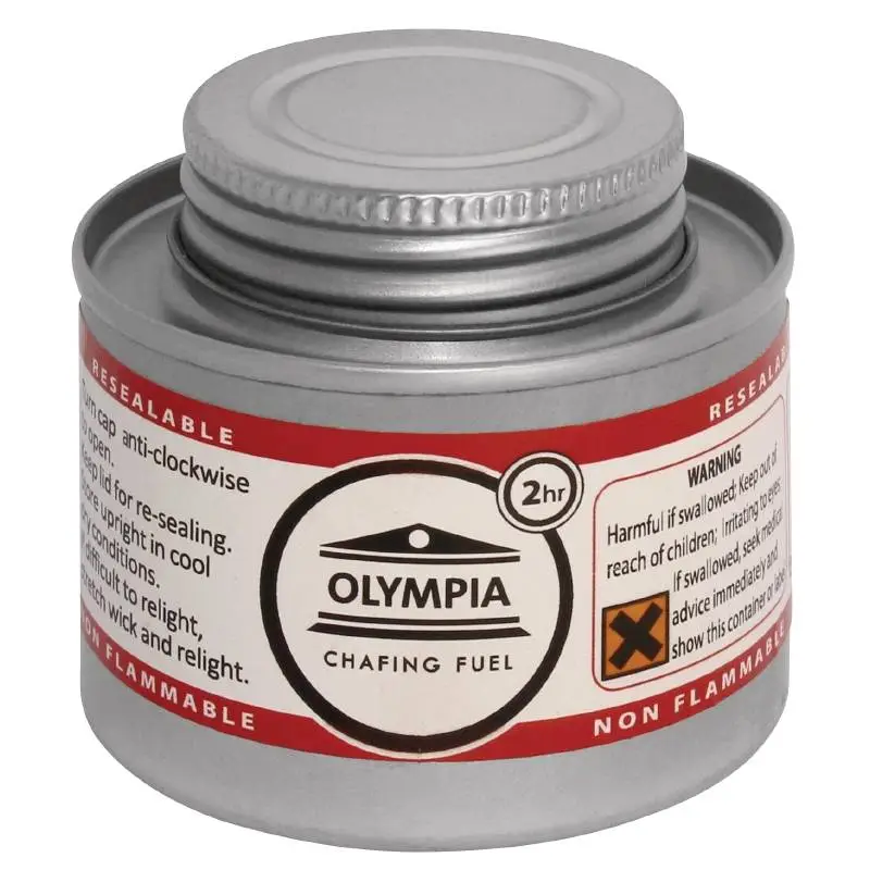 Olympia Chafing Dish Brandstof | 3 Verschillende brandtijd Gereduceerde Prijs