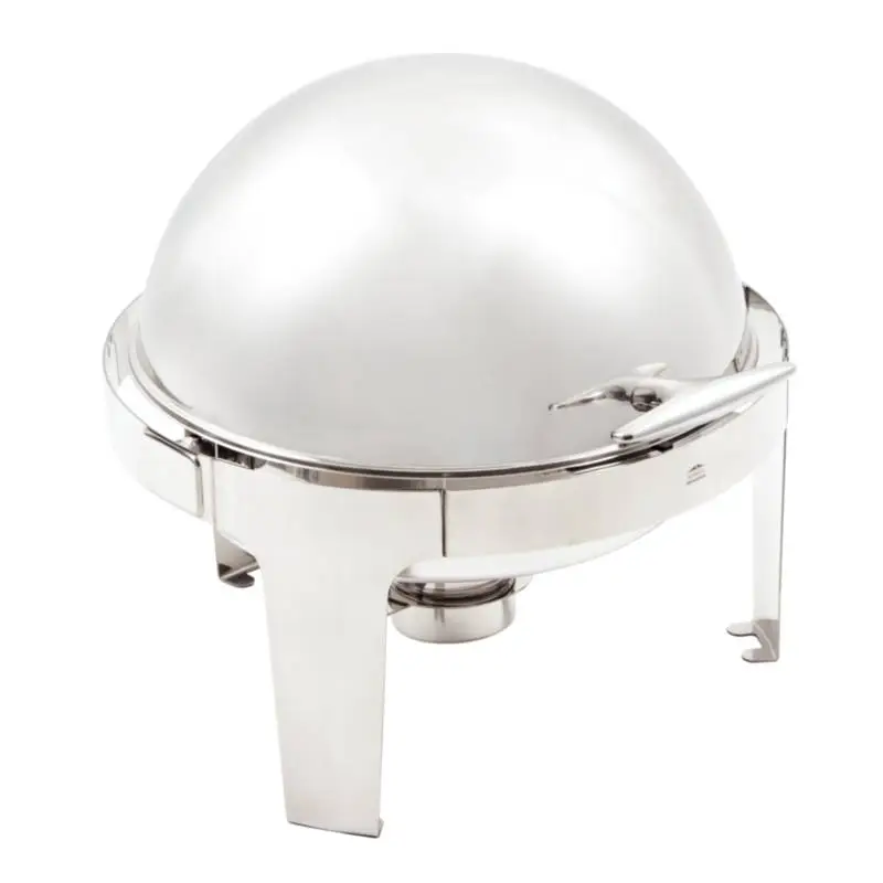 Actieprijs Olympia Chafing Dish Rond - 6 Liter - Roltop deksel