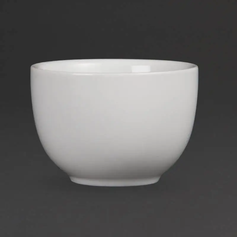 Meest Verkocht Olympia Chinese Theekop wit porselein 7 cm (12 stuks)
