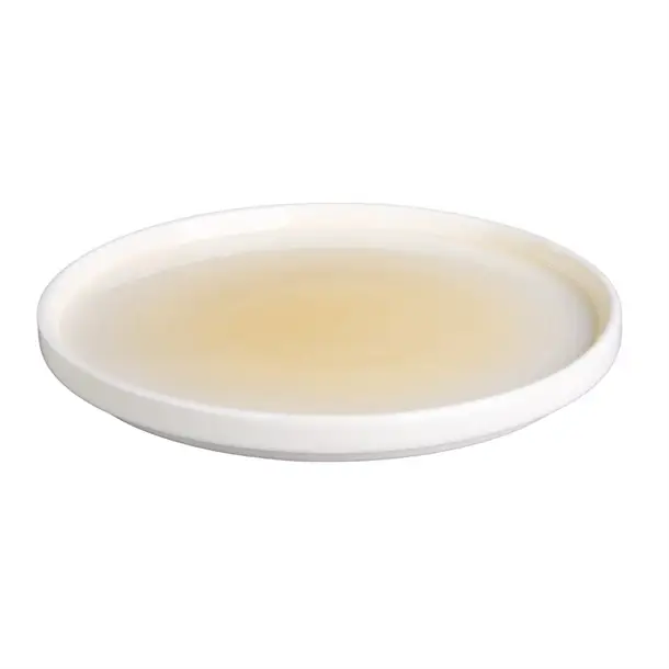 Laatste Versie Olympia Fondant borden | lemon geel | Ø215mm | 6 stuks