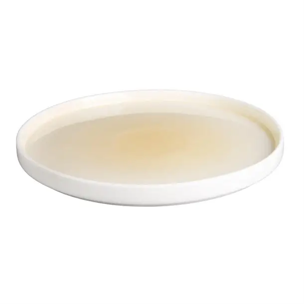 Flitsaanbieding Olympia Fondant borden | lemon geel | Ø270mm | 4 stuks