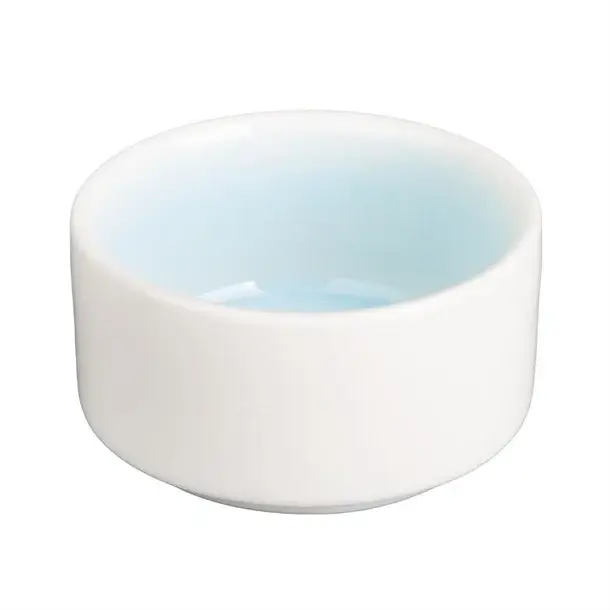 Op = Op Olympia Fondant dipschaaltjes | aqua blauw | 70mm | 12 stuks