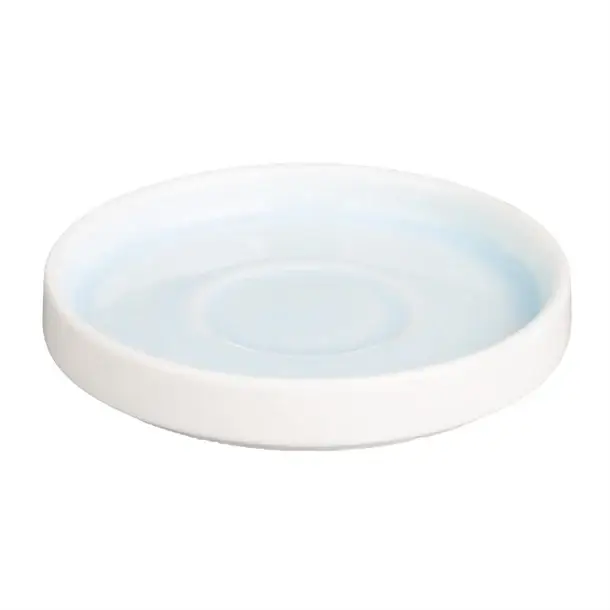 Hoge Kwaliteit Olympia Fondant schotels | aqua blauw | Ø115mm | Box 6
