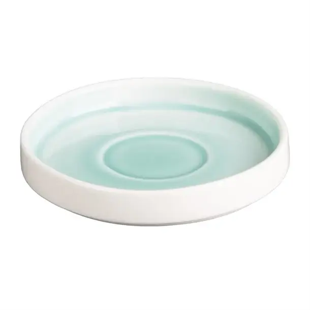 Seizoensaanbieding Olympia Fondant schotels | mint groen | Ø115mm | 6 stuks