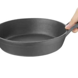Shop Nu HorecaTraders Olympia gietijzeren skillet pan 180(Ø)mm