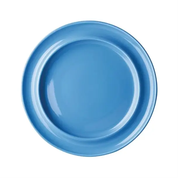 Olympia Heritage bord met verhoogde rand | 253Ømm | blauw | 4 stuks Must-Have