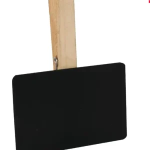 HorecaTraders mini krijtbord met houten knijper (6 stuks) Beste Prijs