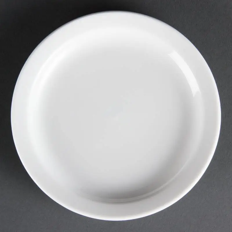 Laatste Versie Olympia Porselein borden wit 15 cm (Stuks 12)