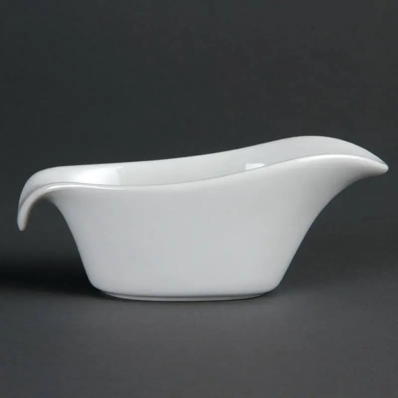 Dagaanbieding Olympia Whiteware Sauskommen Porselein Wit 9cl (6 stuks)