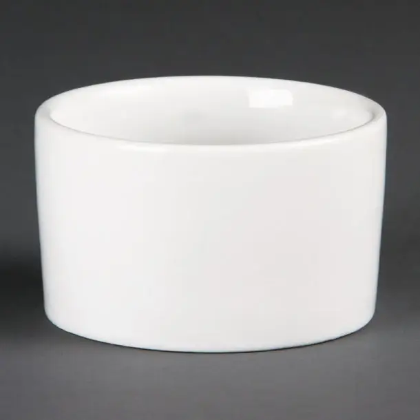 Olympia Whiteware eigentijdse ramekins 9cm (12 stuks) Koop Vandaag