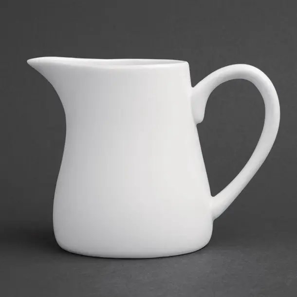 Direct Verzonden Olympia Whiteware melkkannetjes met handvat | 21,2cl | 6 stuks