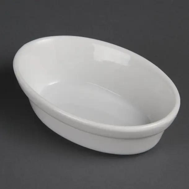 Olympia Whiteware ovale schaaltjes 14,5cm (6 stuks) Beperkte Voorraad