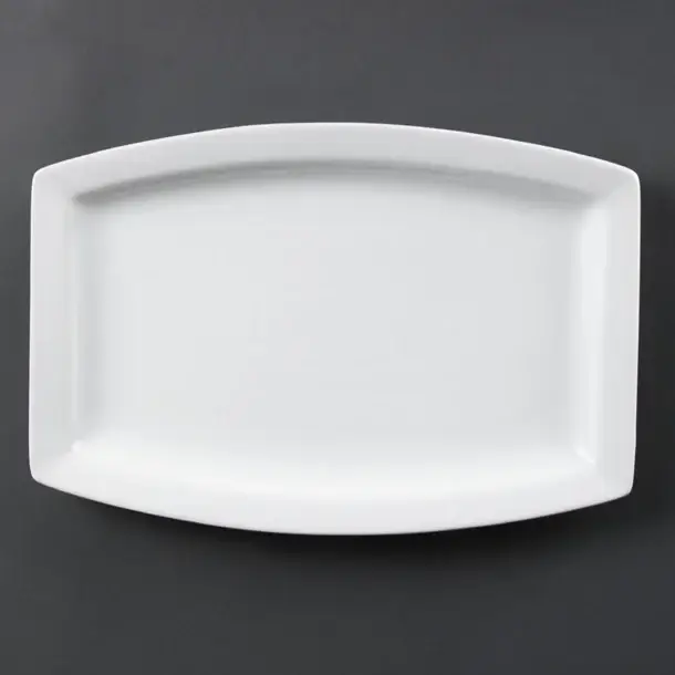 Exclusieve Aanbieding Olympia Whiteware rechthoekig schaal 32cm (6 stuks)