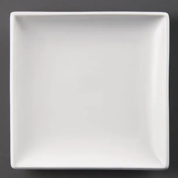 OlympiaWhiteware vierkante borden wit 18cm (12 stuks) Weekendaanbieding