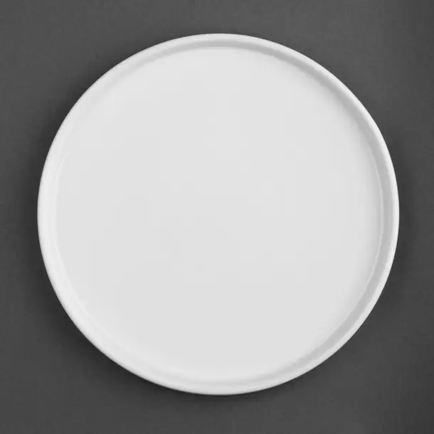 Olympia Whiteware platte ronde borden 26,8cm (4 stuks) Gecertificeerd