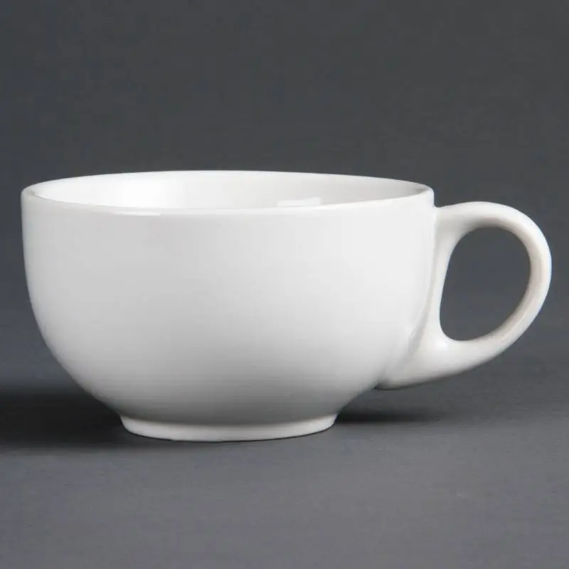 Olympia Wit Cappucinokoppen Porselein 30 cl (Stuks 12) Superprijs