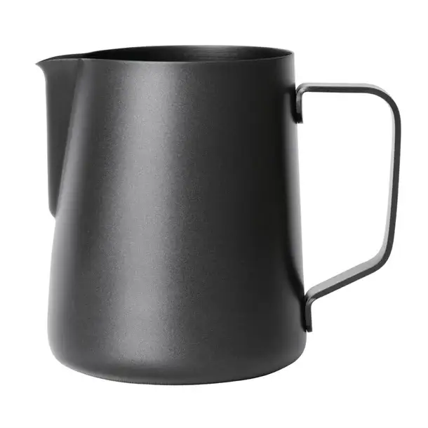 Tijdelijk Beschikbaar Olympia anti-kleef melkschuimkan | Zwart | 570ml